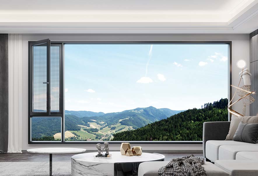 121智能系列斷橋平開窗